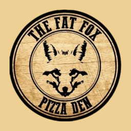 Fat Fox Pizza Den logo.